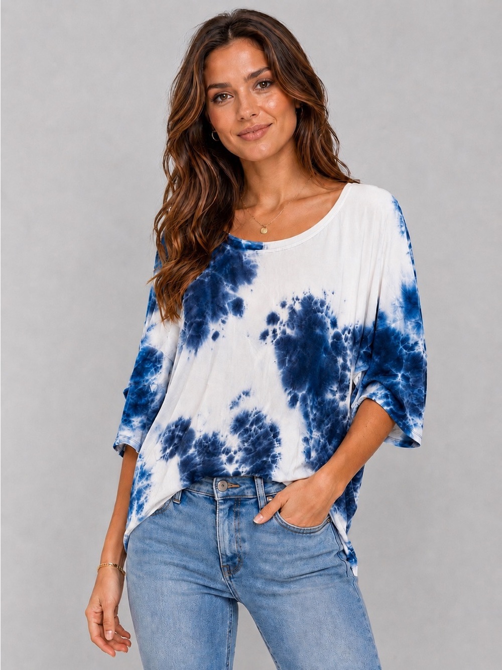 Hayden Los Angeles Tie-Dye Oversized Top – NWT – Size Large
